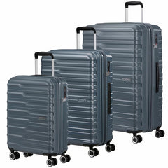 American Tourister Powerstack 3 Piece Luggage Set Spinner Case