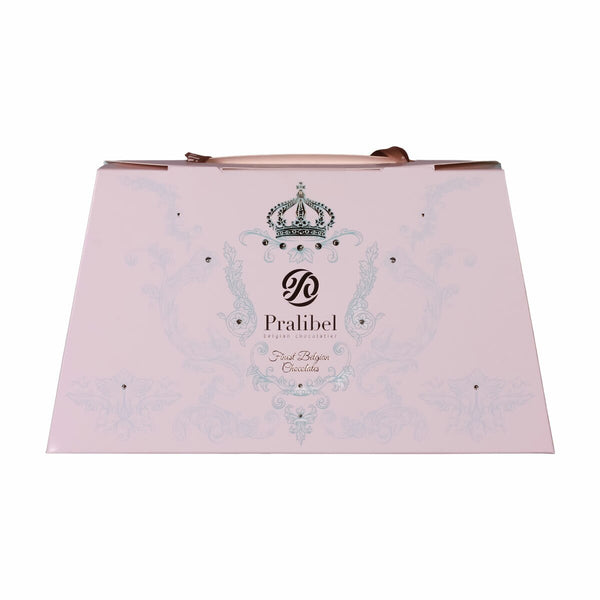 Pralibel Finest Belgian Chocolates, 440G in Pink
