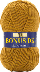 Sirdar Hayfield Bonus DK Double Knitting, White (961), 100G