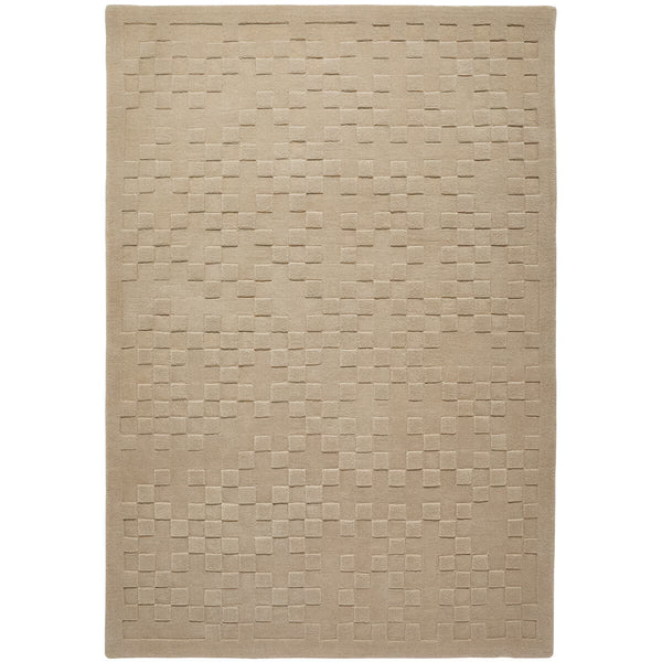 Concept Looms Priory Taupe Squares Rug in 4 Sizes