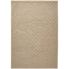 Concept Looms Priory Taupe Squares Rug in 4 Sizes