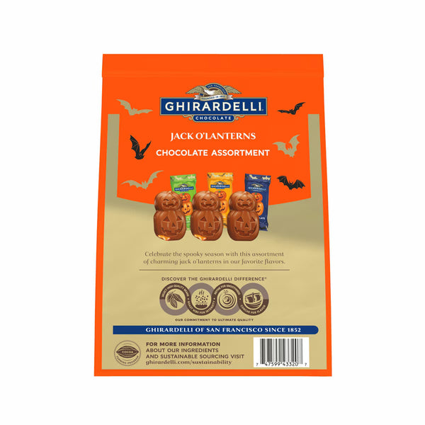 Ghirardelli Jack O’ Lanterns Chocolate Assortment, 432G
