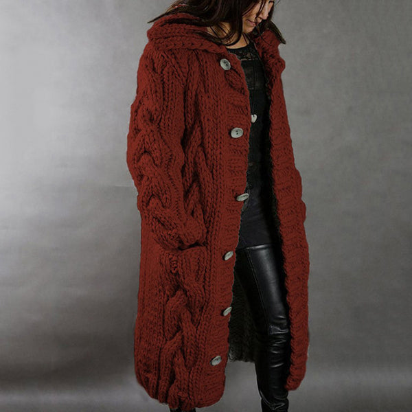 2025 New Fashionable Loose Cardigan for Women in Europe And America, Casual Long Sweater Jacket