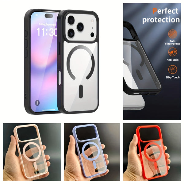 Phone Case - For Iphone 17/ 17 Pro/ 17 Pro Max/ 17 Air Case Magnetic Shockproof Clear Cover