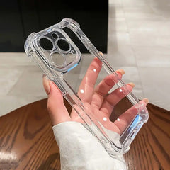 Phone Case - Durable Transparent Case for Iphone 17, 16, 15, 14, 13, 12, 11, Plus, Pro, Pro Max 17Air And Galaxy S25, S24 Plus, S23, S22 Ultra, FE And More, Featuring a Strong Design That Fully Protects The Camera Lens