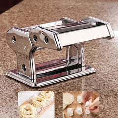 22 X 20.8 X 15.5 Cm Stainless Steel Adjustable Pasta Maker Machine Lasagne Spaghetti Ravioli Cutter