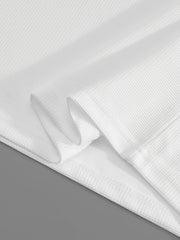 Men's 2pcs Set: Long-Sleeve Shirt and Drawstring Pants - Clean, Comfortable, Breathable