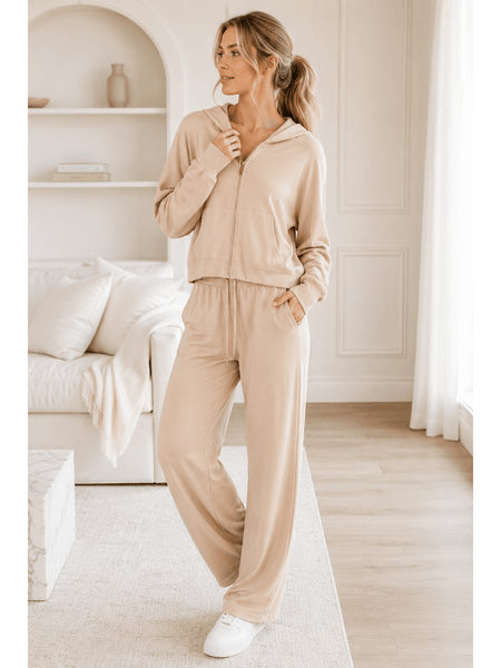 Women'S Soft Touch Tracksuit Set, Zip Up Hooded Jacket & Joggers, Casual 2pcs Lounge Wear Co Ord Outfit, Casual and Sports Wear, Gym Wear Street Wear