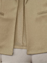 Fashionable Elegant Solid Color Casual Street Striped Suit and Pants Set