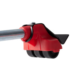 The 5pcs Red Heavy-Duty Furniture Moving Kit with Lift And Slider Moving Wheels Is an Easy-To-Move Tool Set Suitable for Moving Washing Machines, Refrigerators, Etc