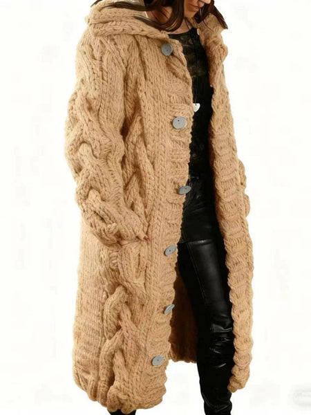 2025 New Fashionable Loose Cardigan for Women in Europe And America, Casual Long Sweater Jacket