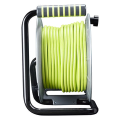 Masterplug 25M Metal Cable Reel with 4 Sockets