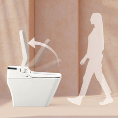 VOVO Smart Toilet in White - TCB-090SA with Vertical or Horizontal Drainage
