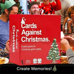 Cards Against Christmas - Adult Party Board Game with Dirty & Funny Holiday Cards, Fast-Paced Bluffing Game for Game Nights