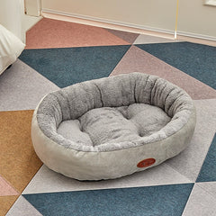 Pet Dog Bed Cat Beds Luxury Soft Washable Puppy Cushion Warm Pet Basket-S M L XL