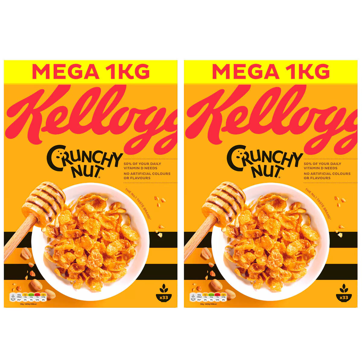 Kellogg'S Crunchy Nut, 2 X 1Kg