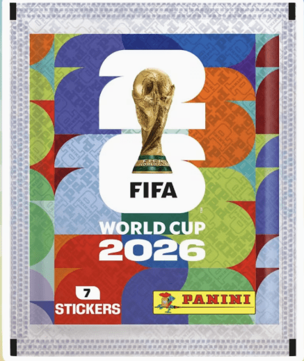 Official Panini FIFA World Cup 2026 Sticker Packs – 16 Sealed Packs – Football Soccer Collectibles, Trading Stickers, World Cup Collection, Gift for Fans & Collectors