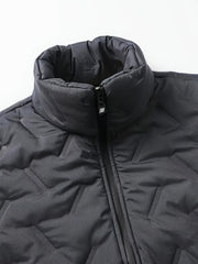 Men's 2pcs Casual Set: Fleece-Lined Thickened Jacket and Pants. Heavyweight Winter Sportswear with Zippered Cardigan Jacket, Fleece-Lined Warm Outerwear, Lamb's Lining. Matching Couple's Outfit for Men and Women. Leak-Proof Top and Pants with Elastic