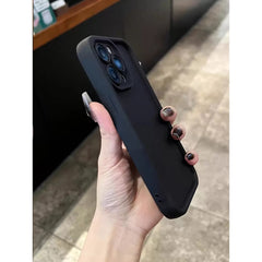 Black Thick Case For iPhone 17 16 15 14 13 12 11 Pro Max XR 8 7 Shockproof Cover