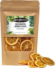 Dehydrated Dried Orange Slices Wheels | Approx 17+ Slices | 100% Natural | Sugar Free | Gluten Free | Dehydrated Orange Wheels for Cocktails, Garnishes, Deserts | Fruit Slice | 1.76 OZ | 50 Grams