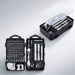 114-in-1 Premium Screwdriver Tool Set, Magnetic Bit Design & High Hardness Construction, Multi-functional Repair Kit with Specialty Special-Shaped Screw Bits