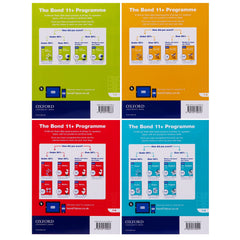 Bond 11+ Quick 10 Minute Tests (Age 7-8) by Oxford 4 Books Collection - Paperback
