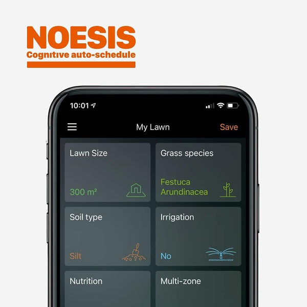 WORX Landroid S WR184E Robot Lawn Mower for Small Gardens up to 400M2 / Automatic Robotic Lawn Mower for Manicured Lawn with Application Control, Wifi Connectivity, 20-50Mm Cutting Height Range