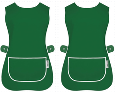 Pack of 2 Tabard Apron | Aprons for Men, Women, and Ladies | Professional Cooking Aprons with 2 Pockets | Adjustable Kitchen Apron for Baking, BBQ, Grilling, Gardening, Crafting, Cleaning, Painting, Barista, Restaurant Work | Cute & Stylish Gift Apron for