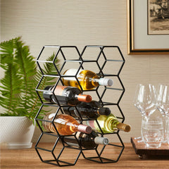 Evergreen 11 Bottle Wine Rack in 2 Colours
