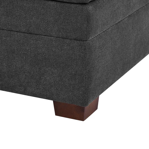 Thomasville Tisdale Dark Grey 6 Piece Modular Fabric Sofa