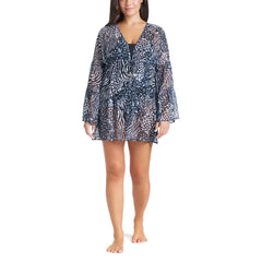 Rod Beattie Ladies Bleu Beach Cover up Dress in Animal Print