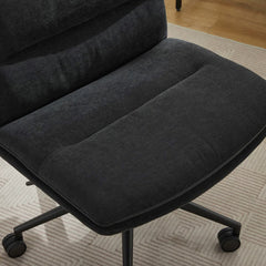Elle Decor Gracie Criss-Cross Wide Office Chair in 2 Colours