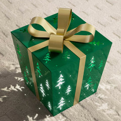 Metal Gift Boxes with LED Lights – Set of 3