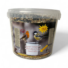 Farmly Foods Super Original Wild Bird Seed in a 5 Litre Tub