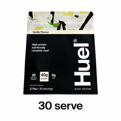 Huel Vanilla Black Edition: High Protein Nutritionally Complete Powder Meal, 2.7Kg
