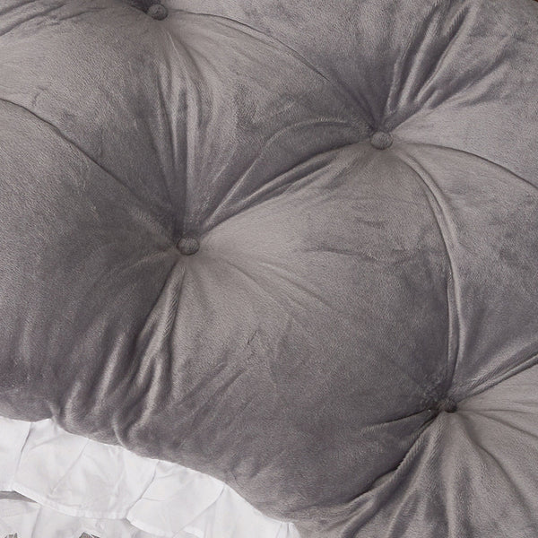 Large Ultra-Soft Comfortable Plush Backrest Pillow, Princess Style Reading Cushion, Neck and Back Support, Luxurious Fashionable Home Style Multifunctional Lace Ruffled Headboard Cushions, Suitable for Bedroom, Living Room, Dorm, Sofa Home Decor, Machine