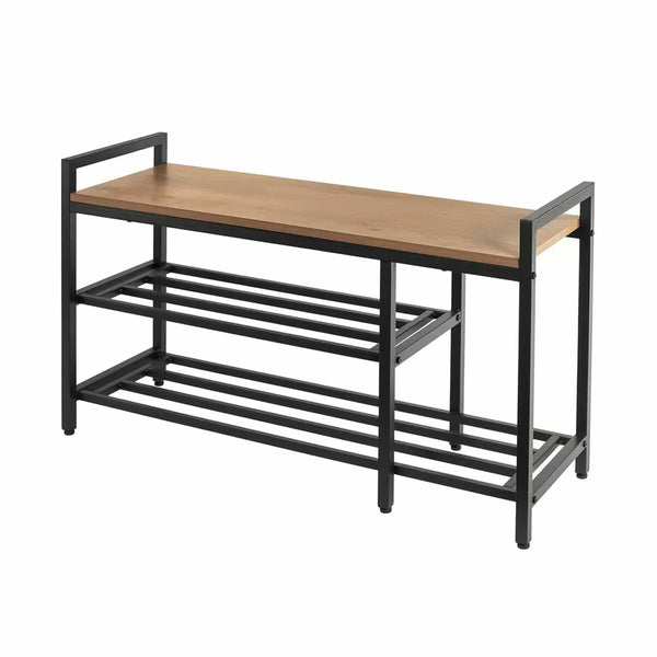 Neatfreak Wood Top Shoe Storage Bench