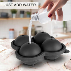 Sphere Ice Tray Round Ball Cube Silicone Mould X 4 Silicone Ice Grid Set Ice Grid Honeycomb Ice Grid Silicone