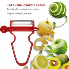 Magic Trio Peeler Set of 3 Fruit Vegetable Cutter Stainless Steel