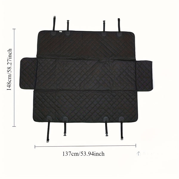 Pet Car Seat Cover Dog Safety Protector Mat Rear Back Seat Hammock Cushion Mat