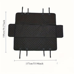 Pet Car Seat Cover Dog Safety Protector Mat Rear Back Seat Hammock Cushion Mat