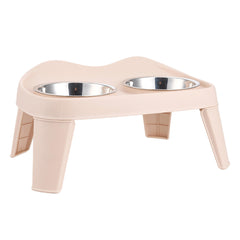 Dog Bowls with Stand, Adjustable Raised Dog Bowl for Large Dogs, Dog Feeding Station with 2 Stainless Steel Dog Bowls, Non-Slip elevated dog bowls