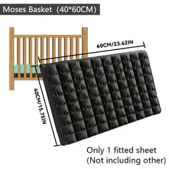 1 Waterproof Mattress Protector - Reusable Underpads, Solid Quilted Geometric Stitching Design, Thickened Durable Fabric, Suitable for Dorms, Camping, RVs And Hotels - Machine Washable, Mattress Waterproof, Camping Essentials, Modern Bed Cover