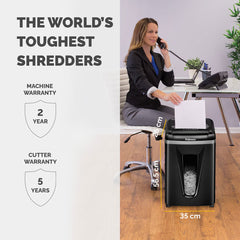 Fellowes Powershred 450M Micro Cut Shredder 9 Sheet