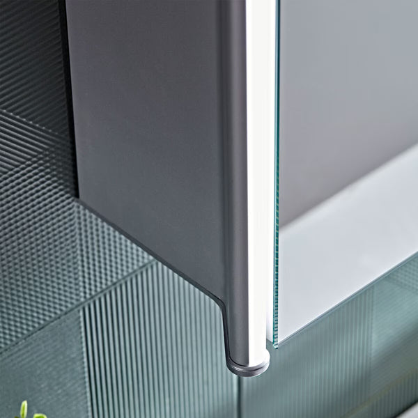Tavistock Endure 2 Door Mirror Cabinet, 65.8 X 104.8 X 12.9 Cm