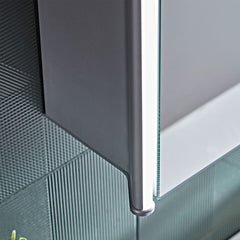Tavistock Endure 2 Door Mirror Cabinet, 65.8 X 104.8 X 12.9 Cm