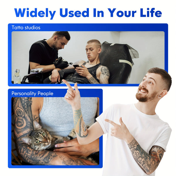 D810B Portable Inkless Thermal Printer - A4 Size, Prints Documents And Labels, Wireless Connection, USB Charging, Perfect For Travel And Office Use, Compatible With IOS And Android, Ideal Gift For Tattoo Artists And Business Professionals