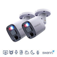 Swann 2 X 2K Bullet Add on Camera SWPRO-2KMQBPK2-EU
