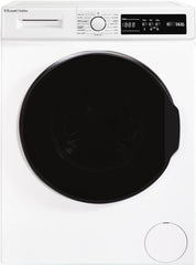 Russell Hobbs Freestanding Washing Machine, 8Kg Capacity, 1400 Rpm, 15 Programmes, Eco Technology, Rapid Wash Cycles, Black, RH814W111B