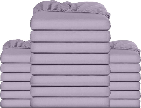Utopia Bedding Fitted Sheet Double, Grey - Deep Pocket 14 Inch (35 Cm) - Easy Care - OEKO-TEX Certified - Soft Brushed Microfibre Fabric - Shrinkage and Fade Resistant - Bottom Sheet